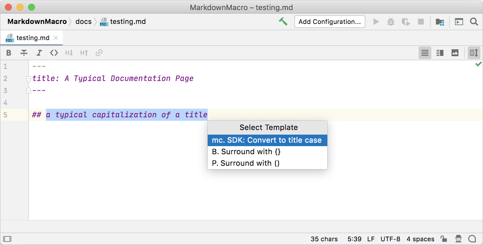 Convert to title case